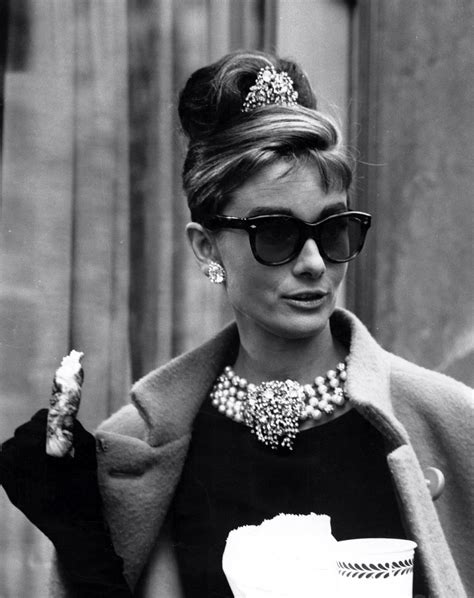 What Sunglasses is Audrey Hepburn Wearing in Breakfast at .